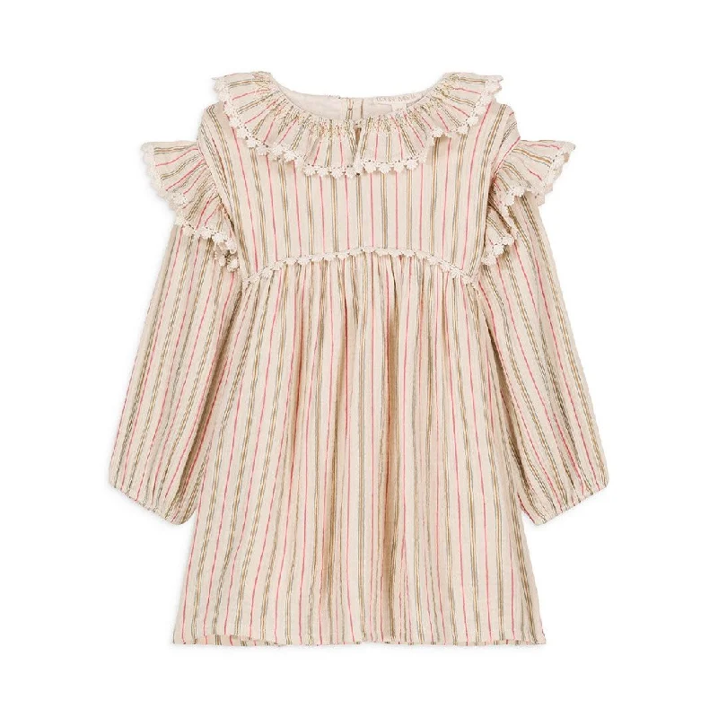 Louise Misha Illi Multicolor Stripes Dress